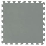 Lot de 9 tapis de sol gris pour piscine