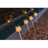 Lot de 4 balises solaires GRETITA