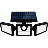 Spot solaire 3 têtes avec IR 800 LUMENS
