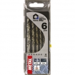Coffret de 6 forets métal