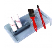 Ensemble mini rouleau lasure